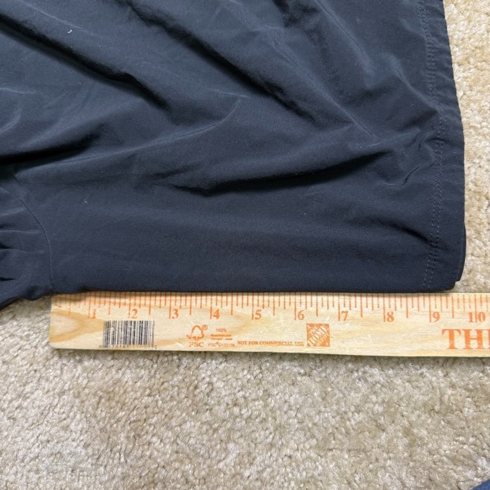 Nike Dri-FIT Swim Trunks Men's XL Black Lined Swoosh Shorts Stash Pocket - Picture 8 of 8